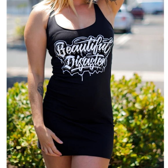 Authentic NEW Defiant Razorback Tank Dress - Picture 2 of 6